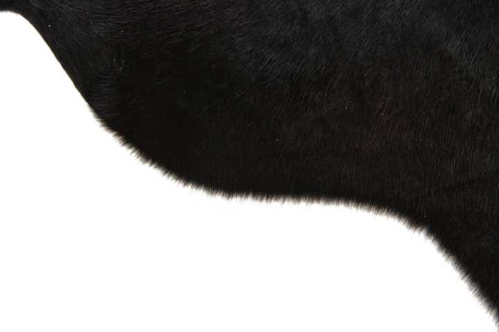 1' 8 x 2' 6 Cowhide Leather Rug