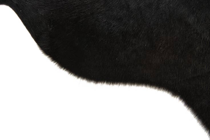 Detail image of 1' 8 x 2' 6 Cowhide Leather Rug