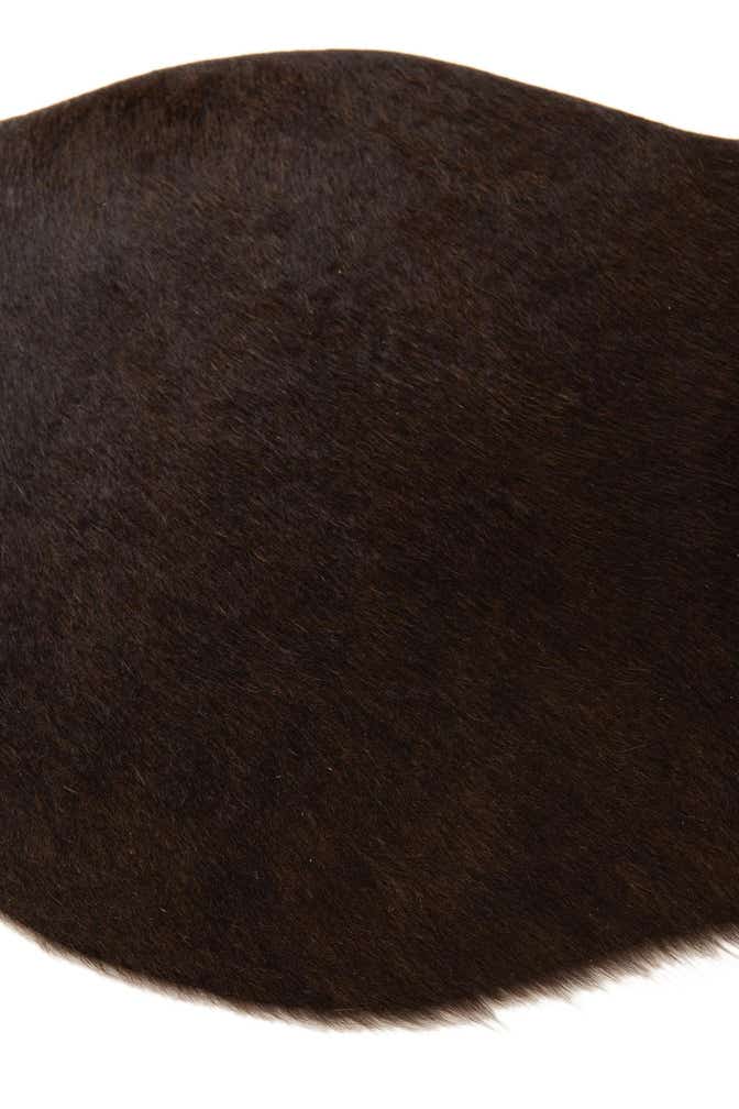 1' 8 x 2' 6 Cowhide Leather Rug