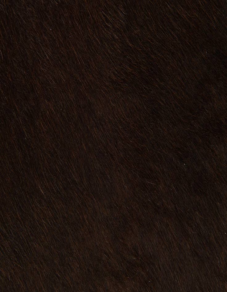 Detail image of 1' 8 x 2' 6 Cowhide Leather Rug