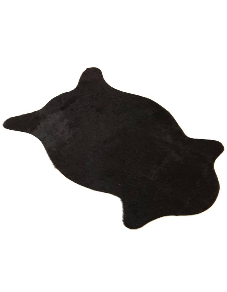 Detail image of 1' 8 x 2' 6 Cowhide Leather Rug