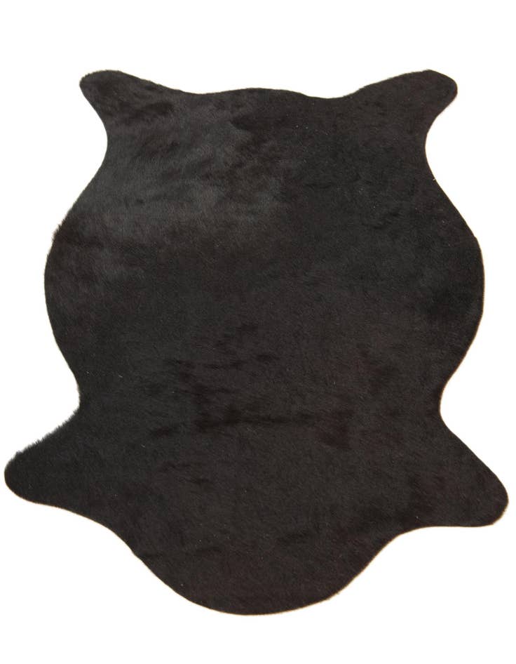 Detail image of 1' 8 x 2' 6 Cowhide Leather Rug