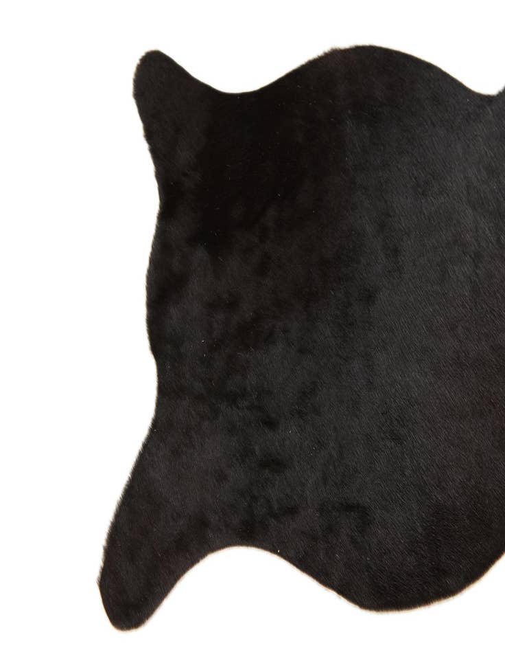 Detail image of 1' 8 x 2' 6 Cowhide Leather Rug