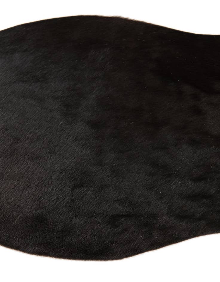 Detail image of 1' 8 x 2' 6 Cowhide Leather Rug