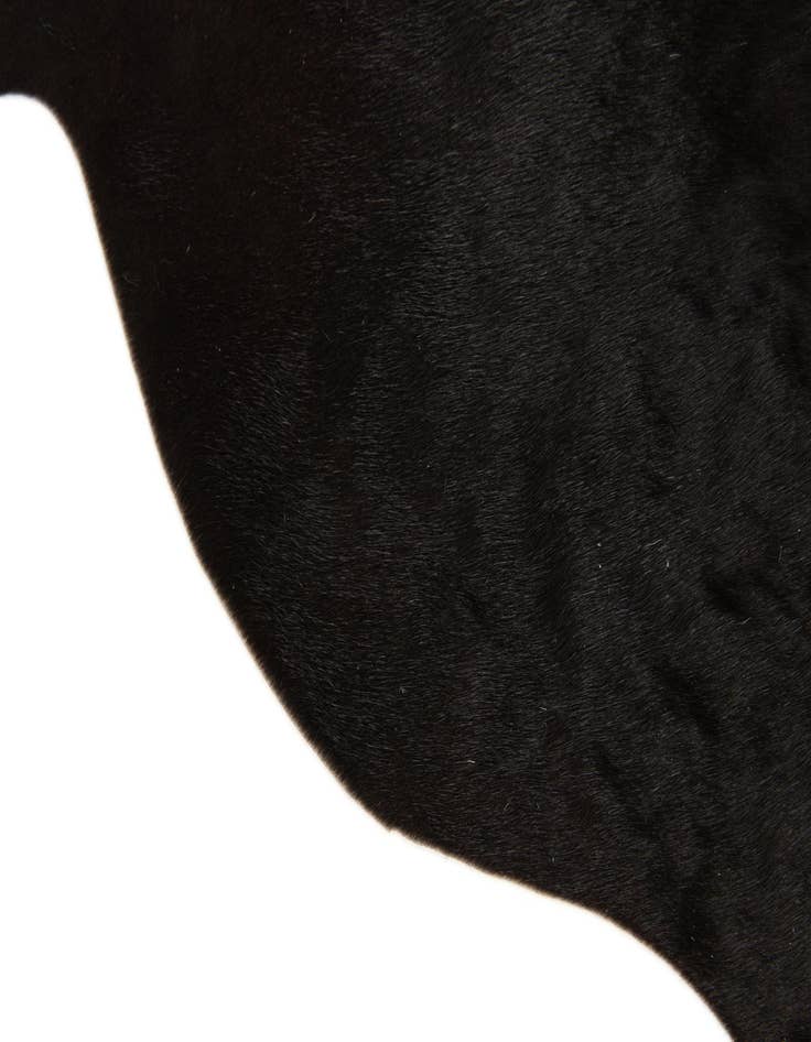 Detail image of 1' 8 x 2' 6 Cowhide Leather Rug