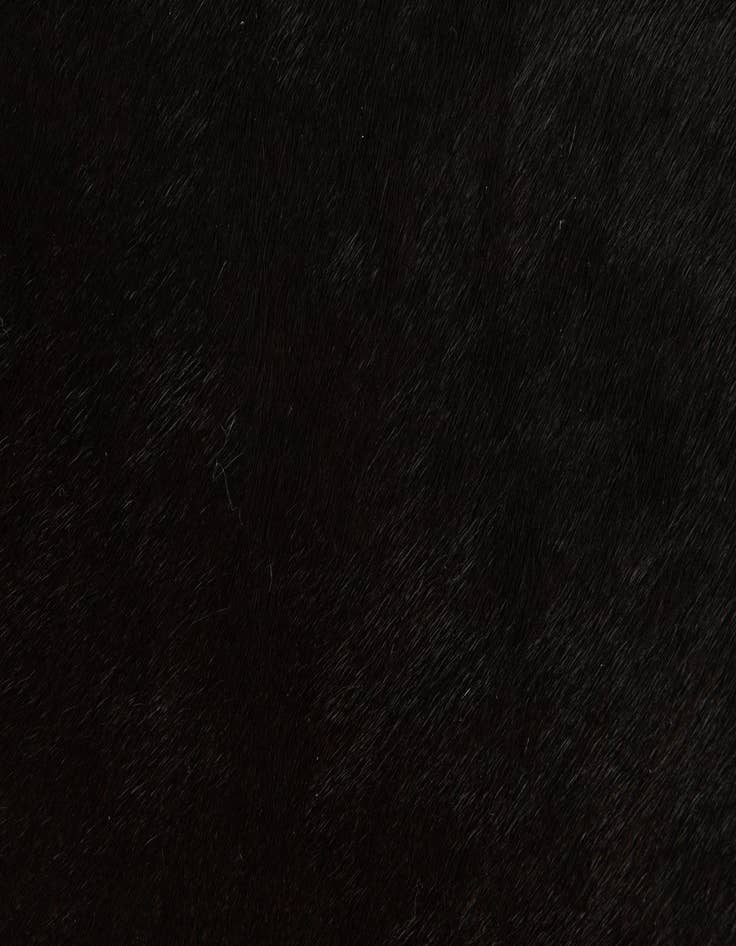 Detail image of 1' 8 x 2' 6 Cowhide Leather Rug