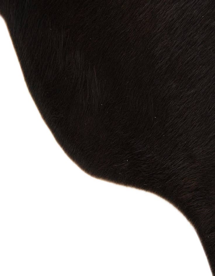 Detail image of 1' 8 x 2' 7 Cowhide Leather Rug