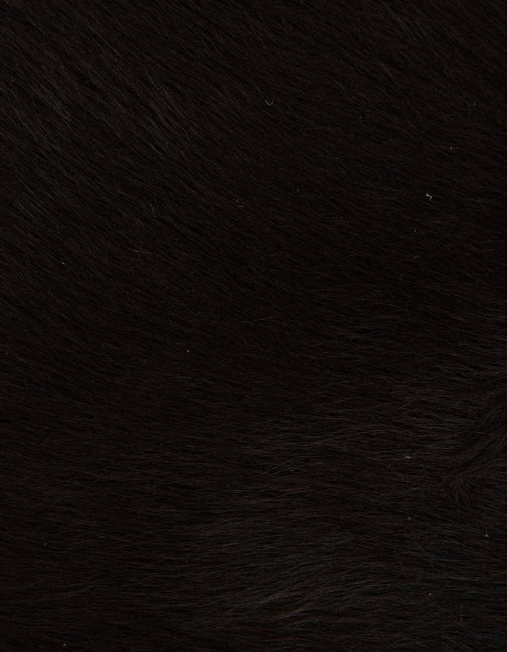 Detail image of 1' 8 x 2' 7 Cowhide Leather Rug