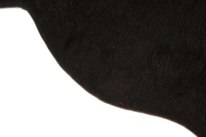 1' 8 x 2' 7 Cowhide Leather Rug