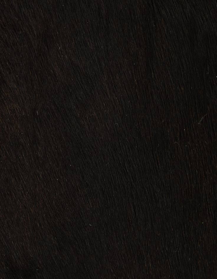 Detail image of 1' 8 x 2' 7 Cowhide Leather Rug