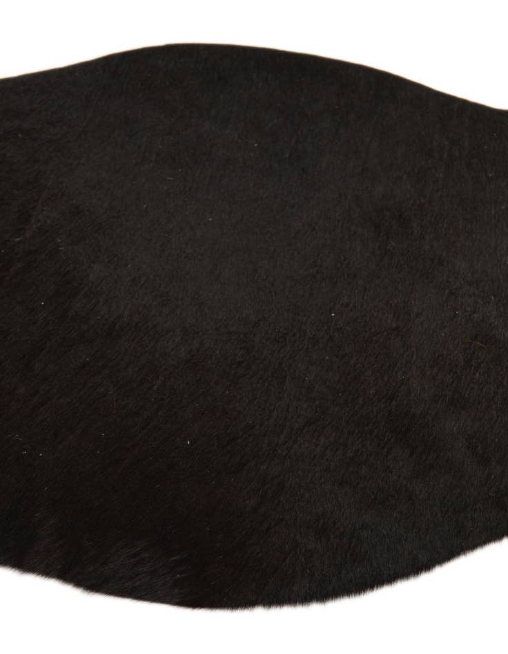 Detail image of 1' 8 x 2' 6 Cowhide Leather Rug