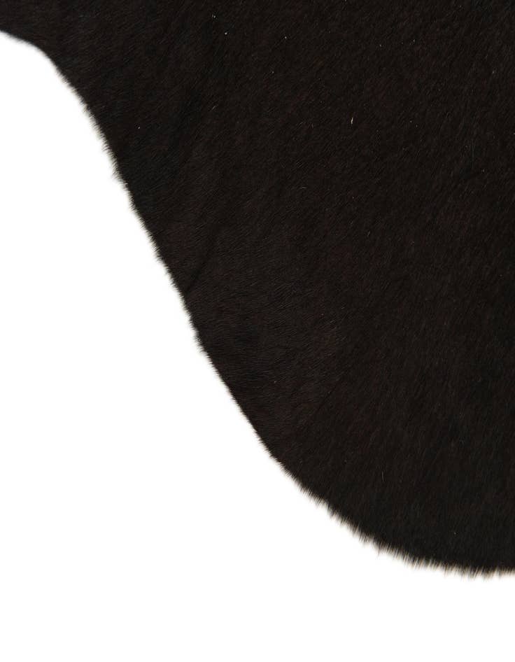 Detail image of 1' 8 x 2' 6 Cowhide Leather Rug