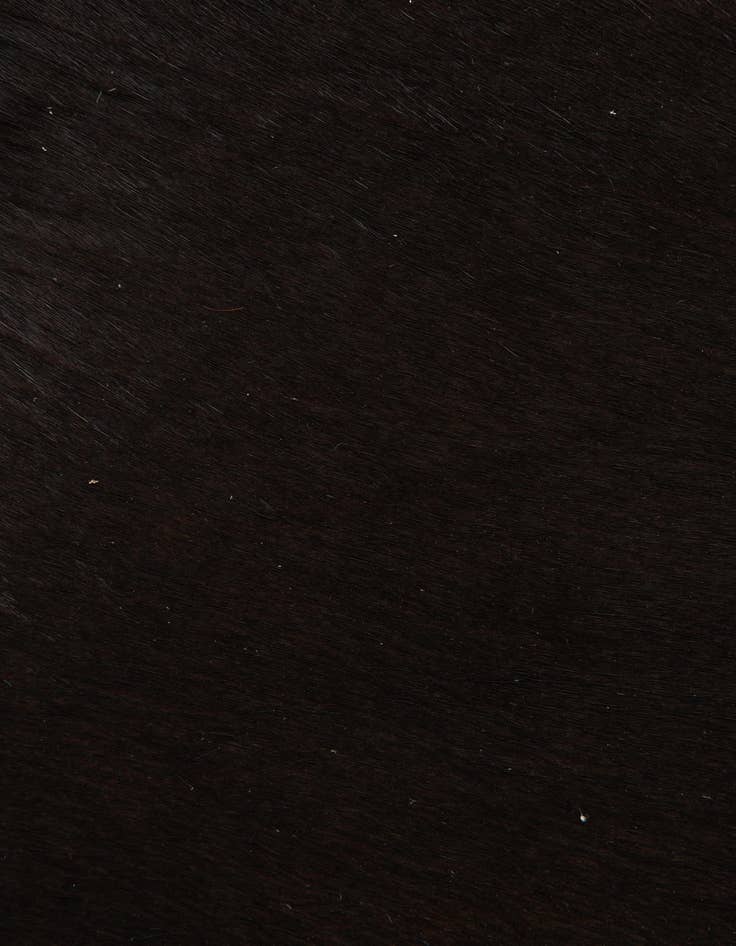 Detail image of 1' 8 x 2' 6 Cowhide Leather Rug