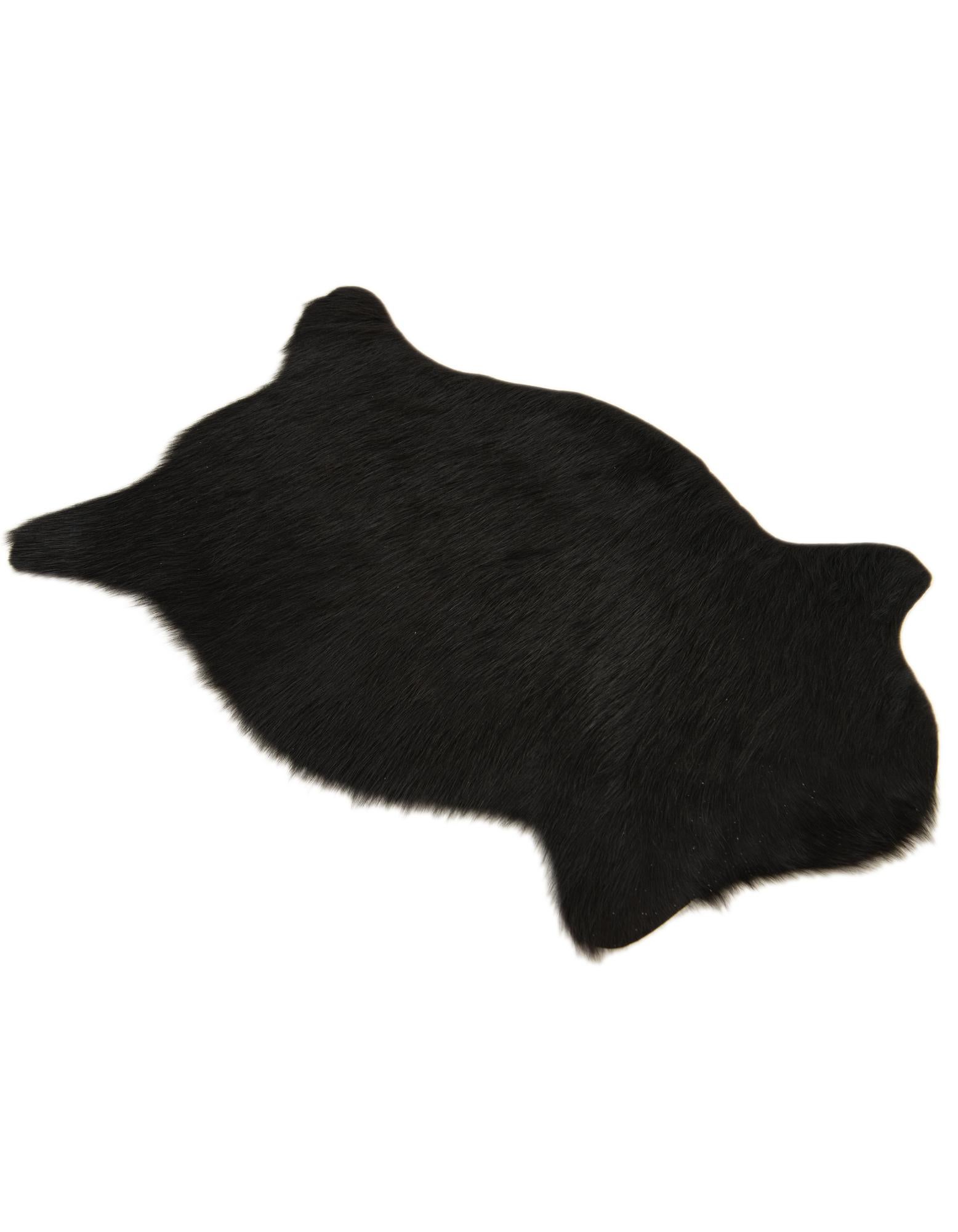 1' 8 x 2' 6 Cowhide Leather Rug