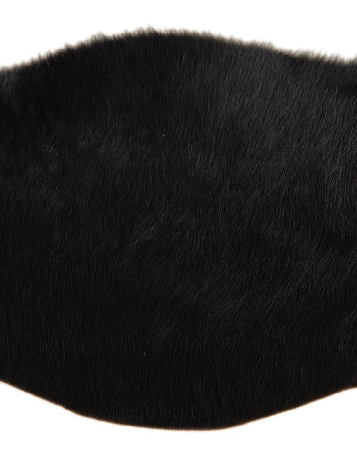 Detail image of 1' 8 x 2' 6 Cowhide Leather Rug