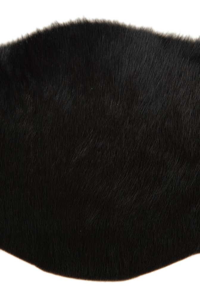 1' 8 x 2' 6 Cowhide Leather Rug