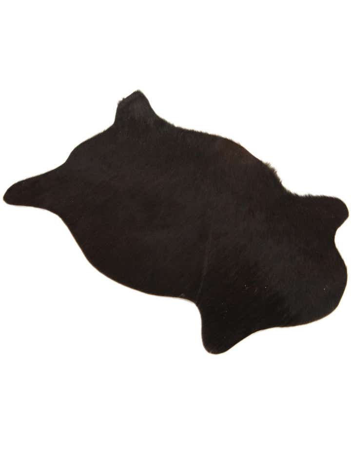 1' 8 x 2' 6 Cowhide Leather Rug