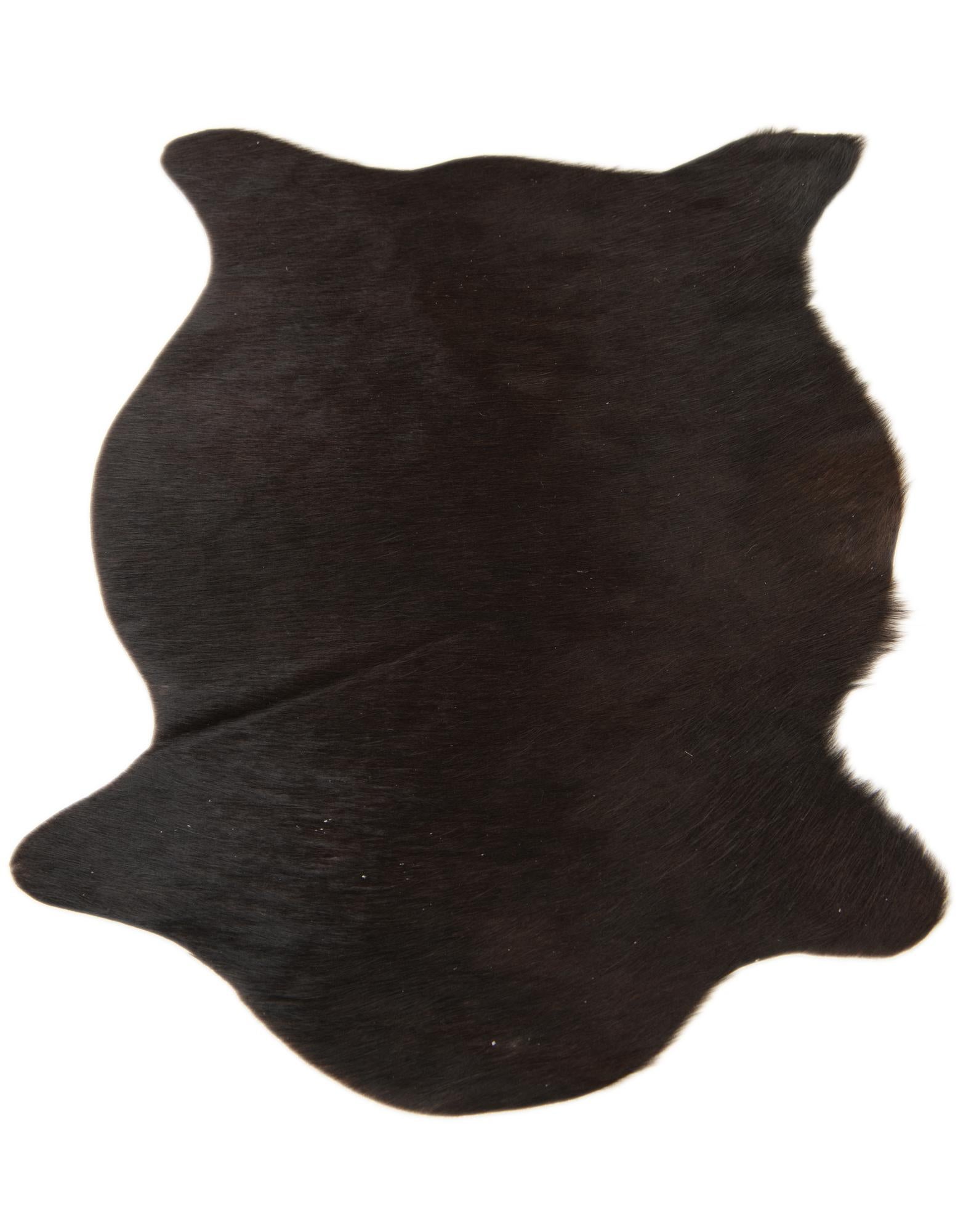 1' 8 x 2' 6 Cowhide Leather Rug