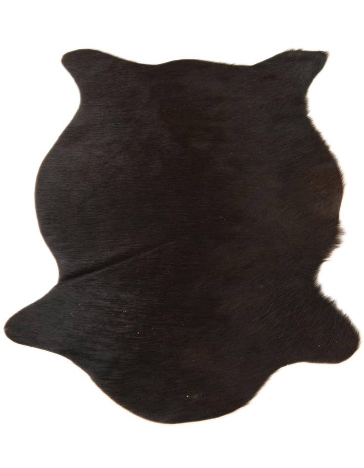 Detail image of 1' 8 x 2' 6 Cowhide Leather Rug