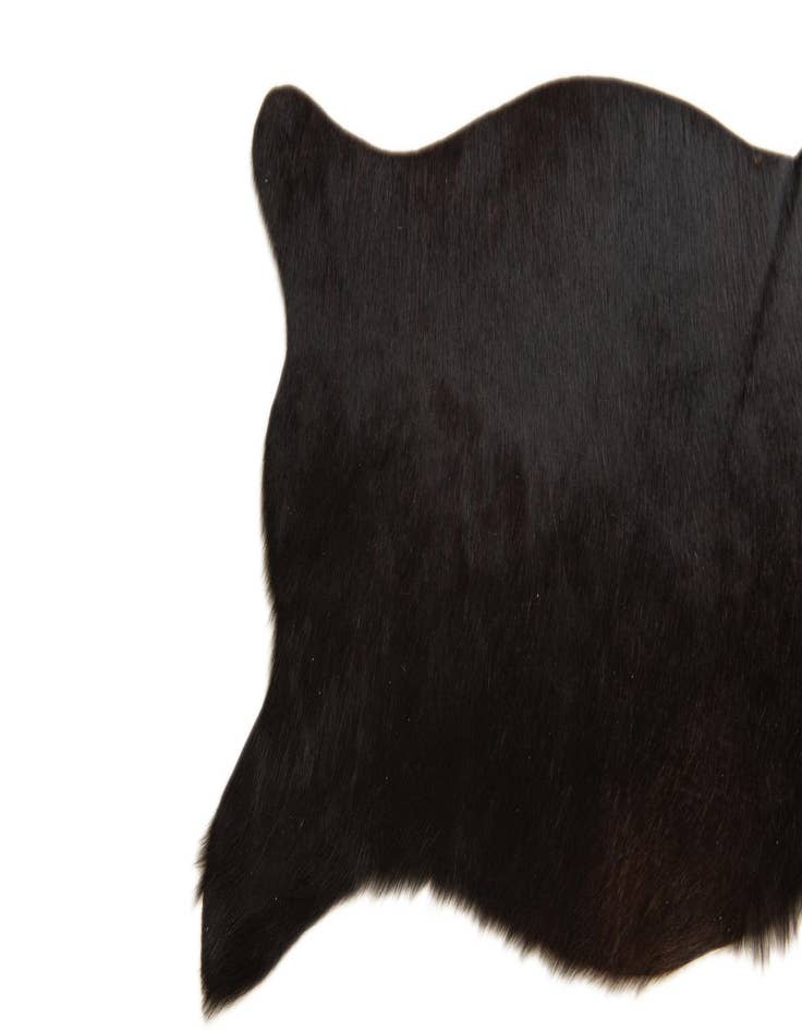 Detail image of 1' 8 x 2' 6 Cowhide Leather Rug