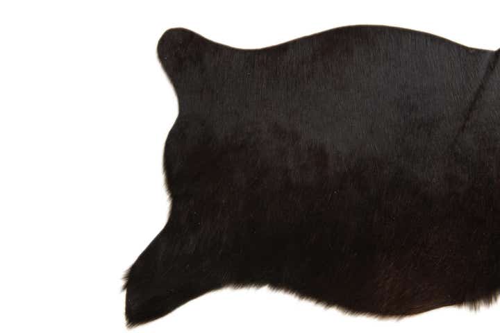 1' 8 x 2' 6 Cowhide Leather Rug