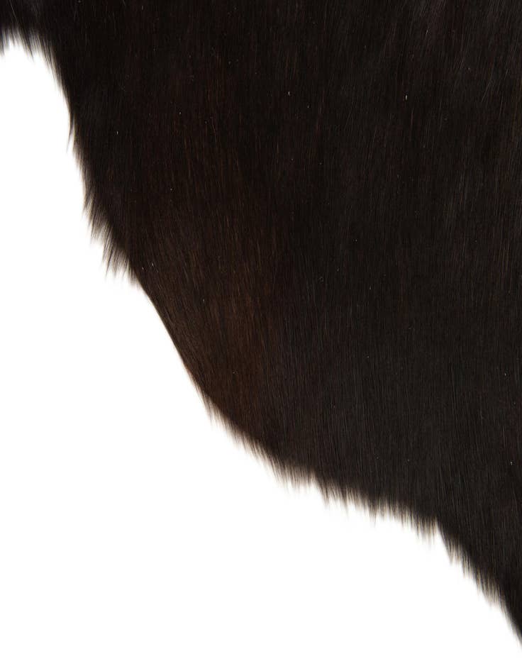 Detail image of 1' 8 x 2' 6 Cowhide Leather Rug
