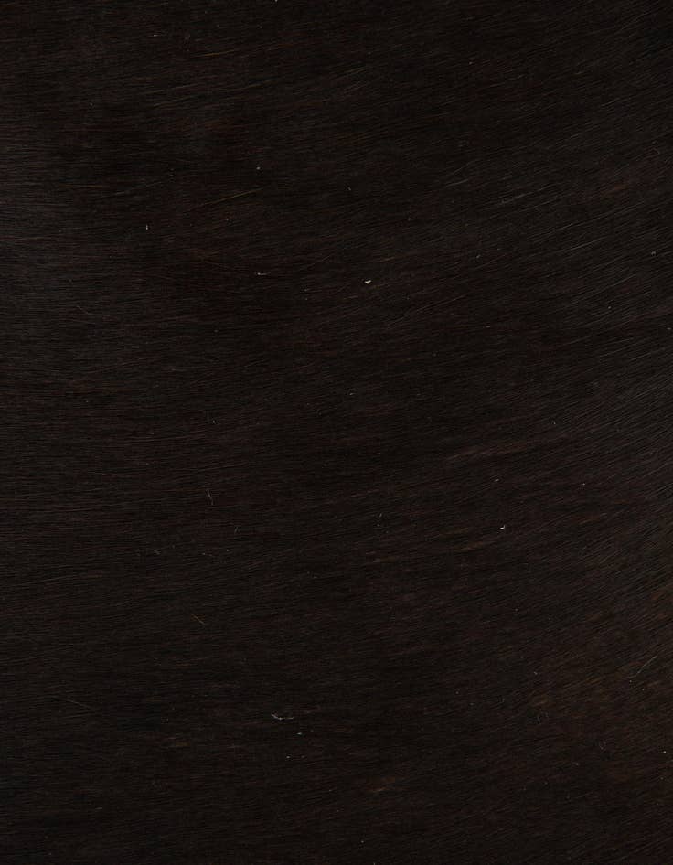 Detail image of 1' 8 x 2' 6 Cowhide Leather Rug