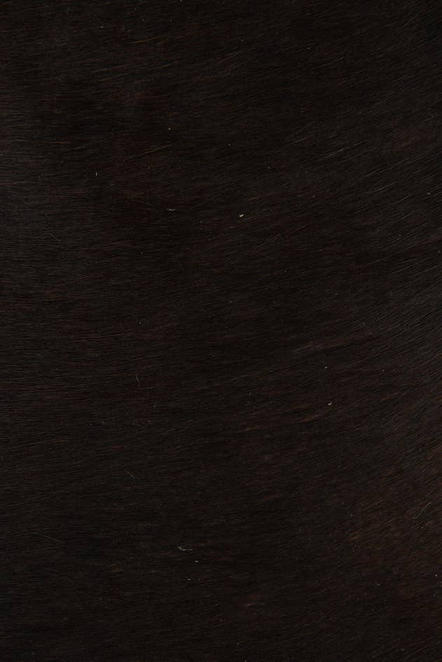 Detail image of 1' 8 x 2' 6 Cowhide Leather Rug