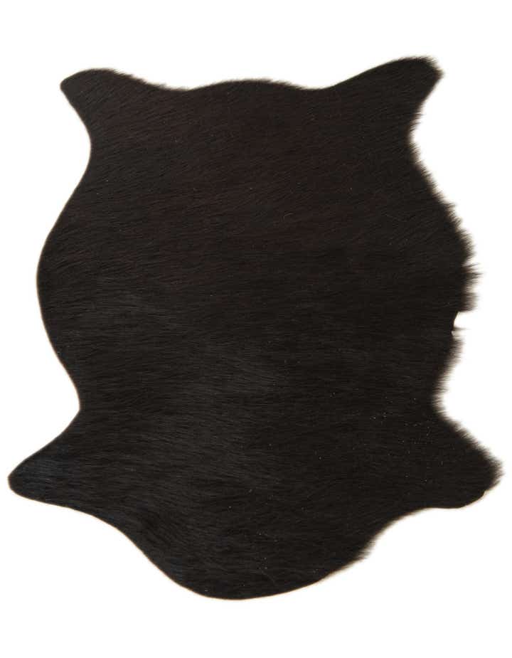 1' 8 x 2' 6 Cowhide Leather Rug