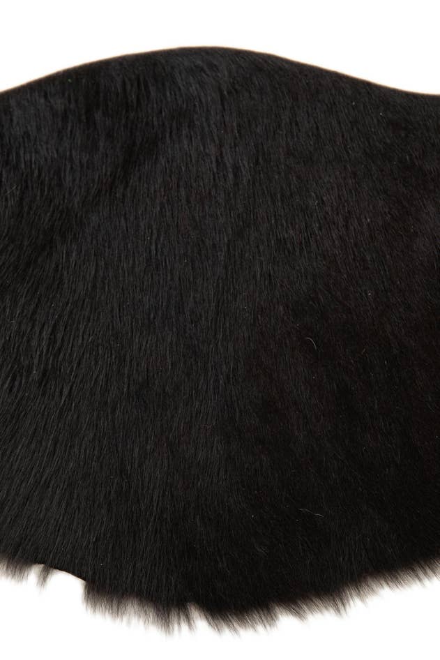 Detail image of 1' 8 x 2' 6 Cowhide Leather Rug