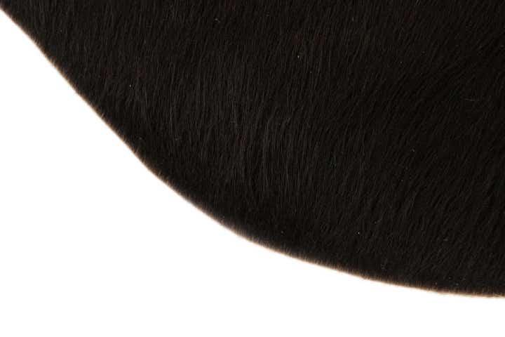 1' 8 x 2' 6 Cowhide Leather Rug