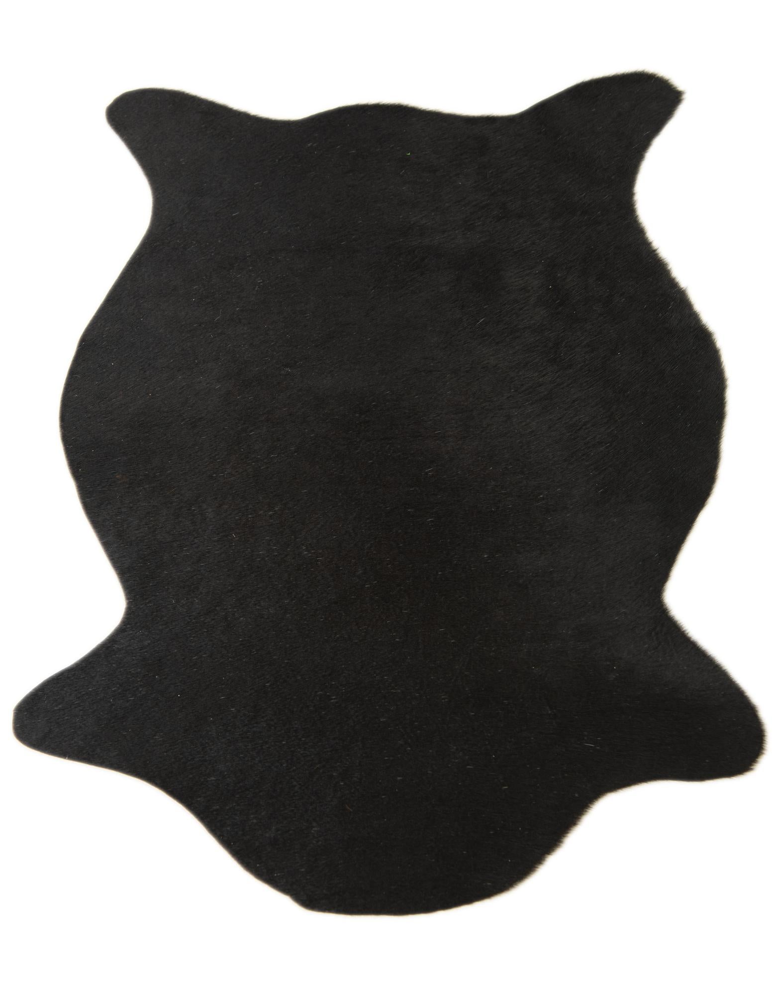 1' 8 x 2' 6 Cowhide Leather Rug