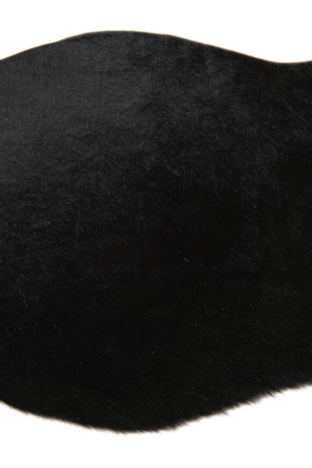 Detail image of 1' 8 x 2' 6 Cowhide Leather Rug