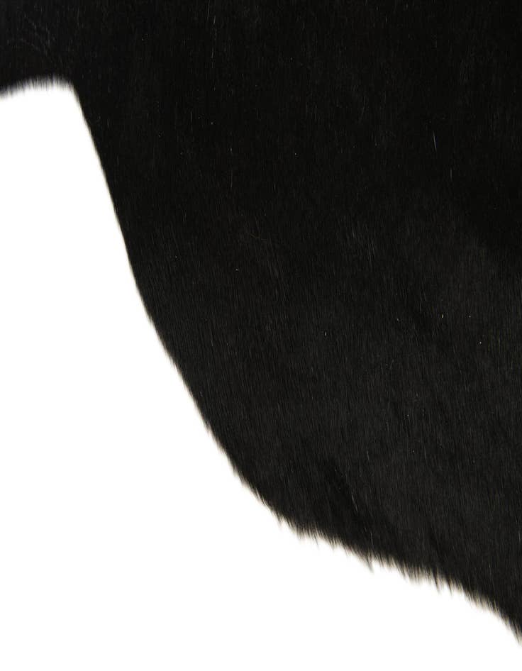 Detail image of 1' 8 x 2' 6 Cowhide Leather Rug