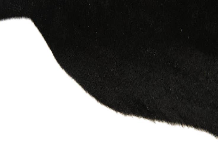 Detail image of 1' 8 x 2' 6 Cowhide Leather Rug