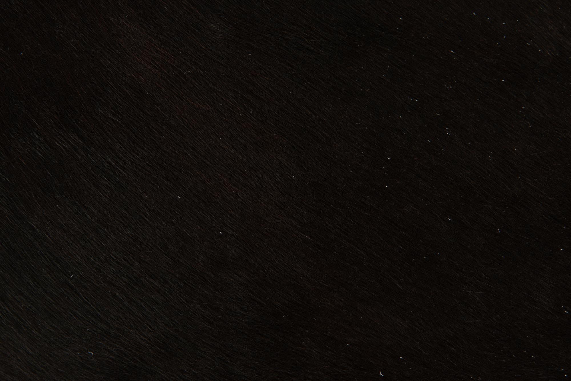 1' 8 x 2' 6 Cowhide Leather Rug