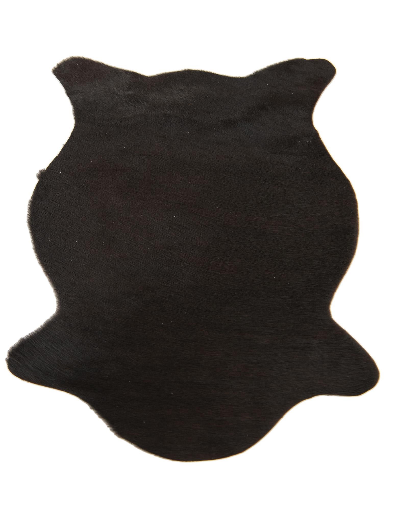 1' 8 x 2' 6 Cowhide Leather Rug