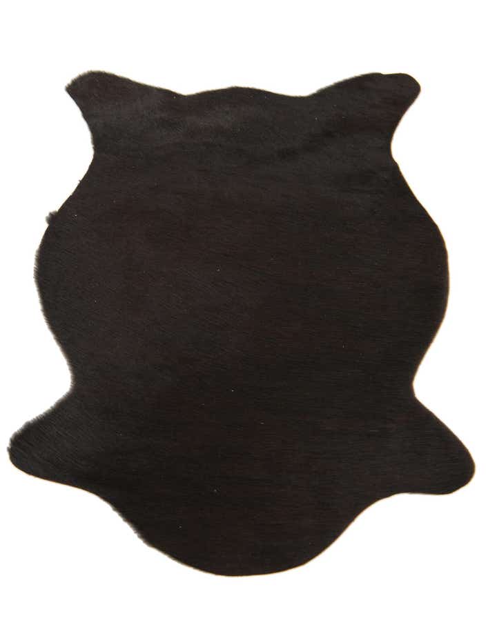 1' 8 x 2' 6 Cowhide Leather Rug