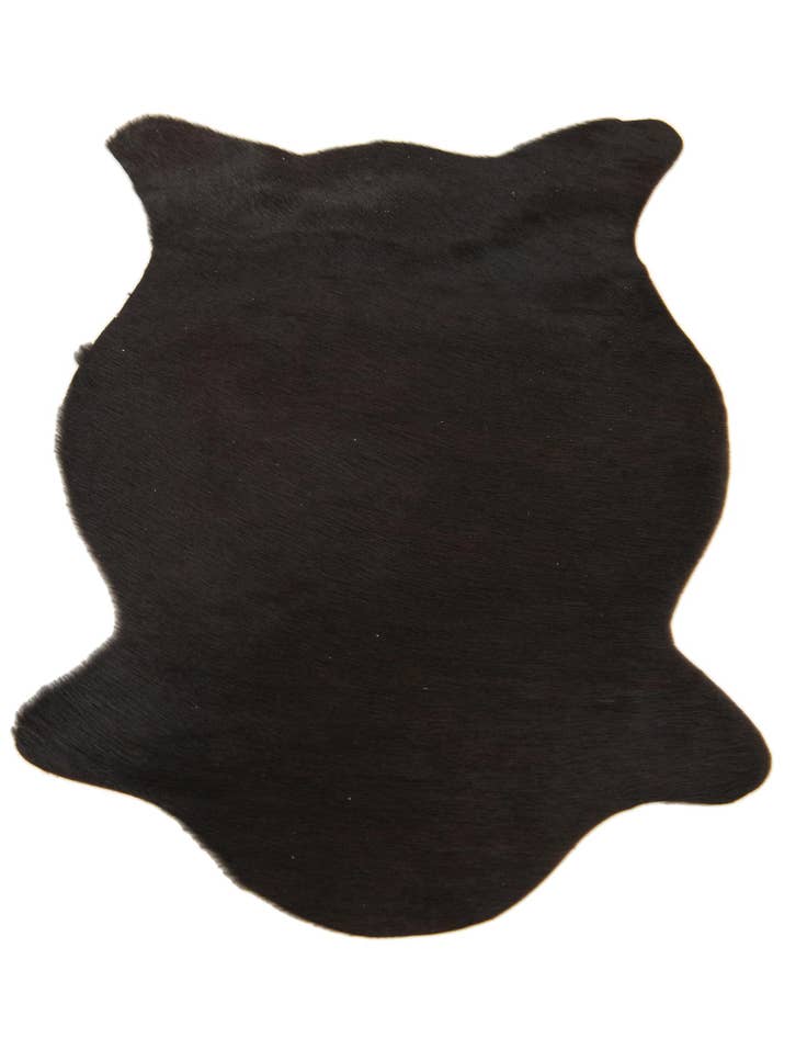 Detail image of 1' 8 x 2' 6 Cowhide Leather Rug