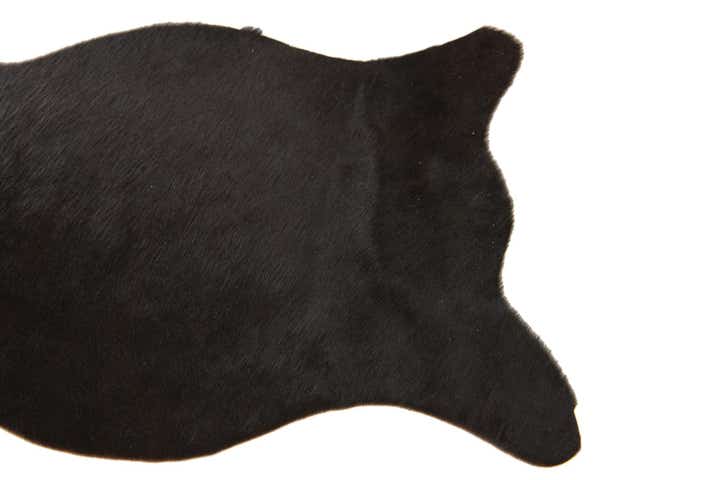 1' 8 x 2' 6 Cowhide Leather Rug