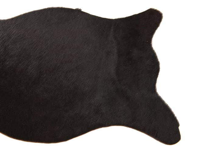 Detail image of 1' 8 x 2' 6 Cowhide Leather Rug