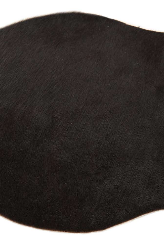 1' 8 x 2' 6 Cowhide Leather Rug