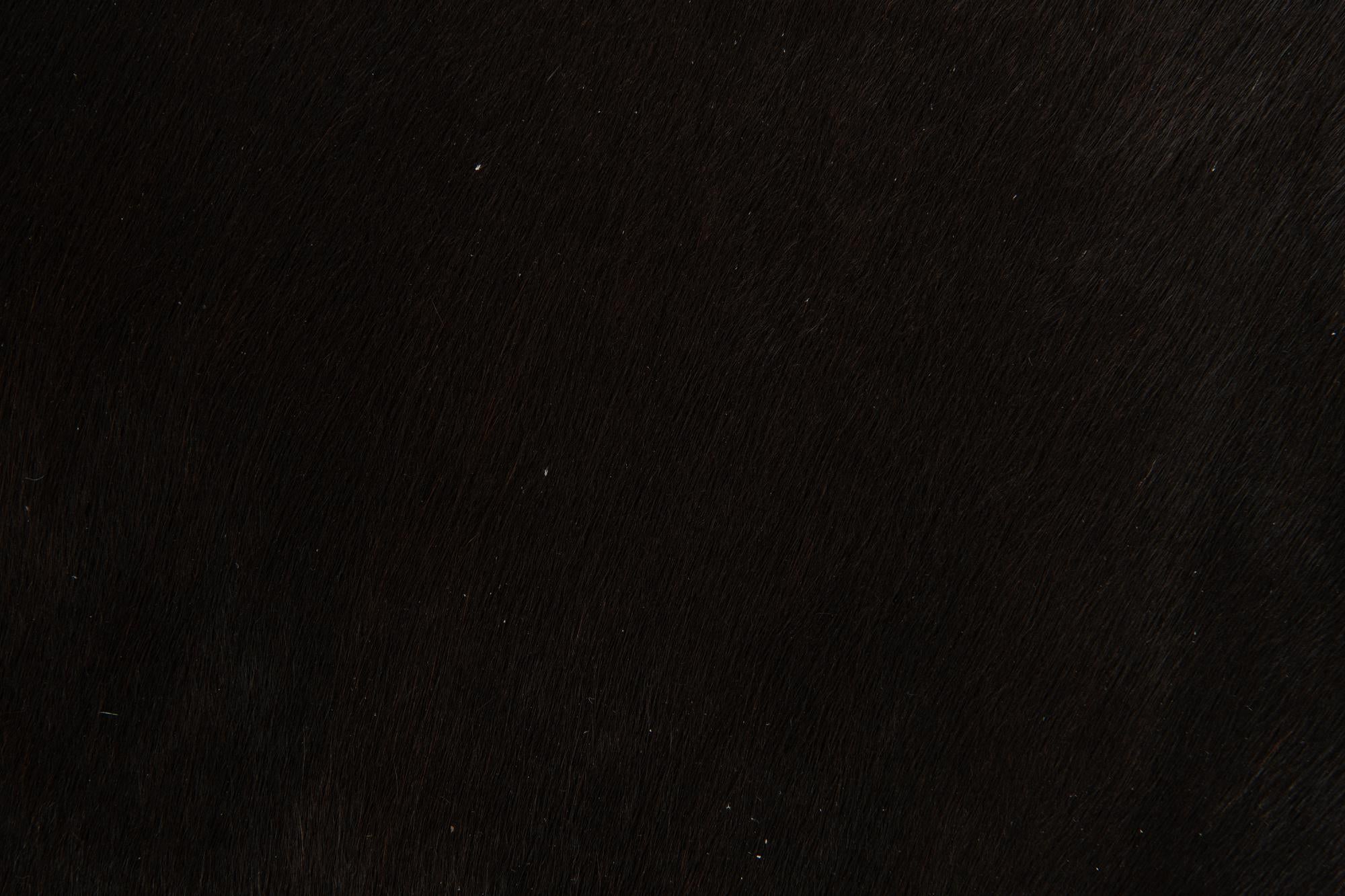 1' 8 x 2' 6 Cowhide Leather Rug