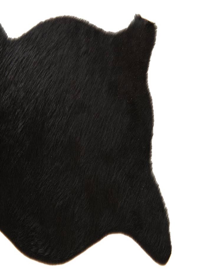 Detail image of 1' 8 x 2' 6 Cowhide Leather Rug