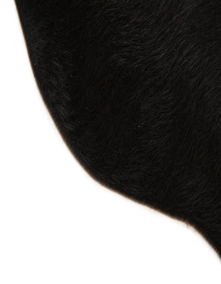 Detail image of 1' 8 x 2' 6 Cowhide Leather Rug