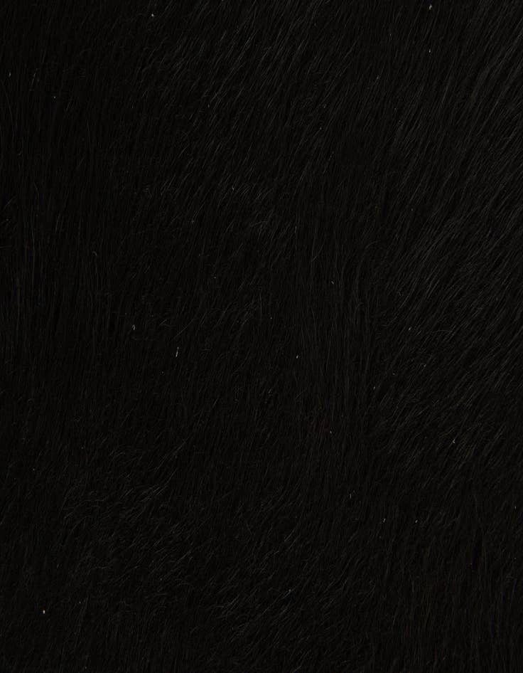 Detail image of 1' 8 x 2' 6 Cowhide Leather Rug