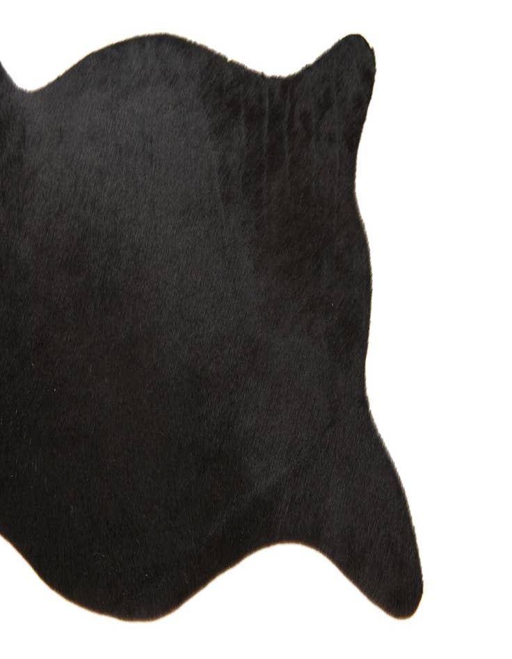 Detail image of 1' 8 x 2' 6 Cowhide Leather Rug