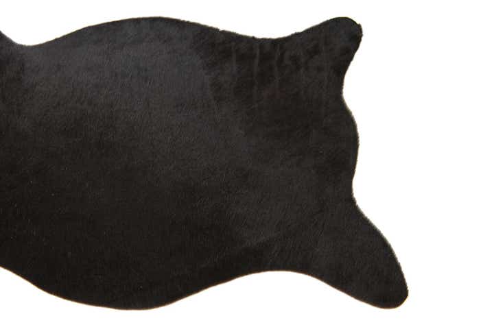 1' 8 x 2' 6 Cowhide Leather Rug