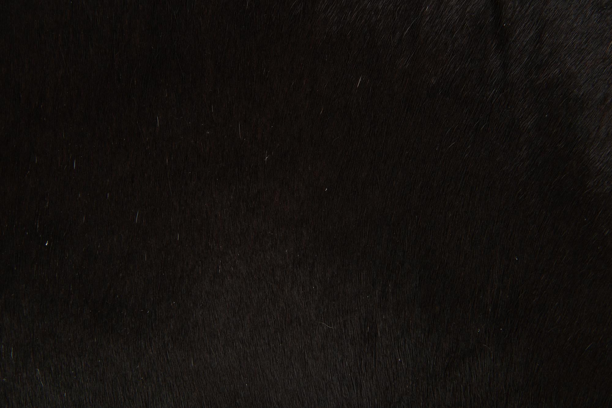 1' 8 x 2' 6 Cowhide Leather Rug