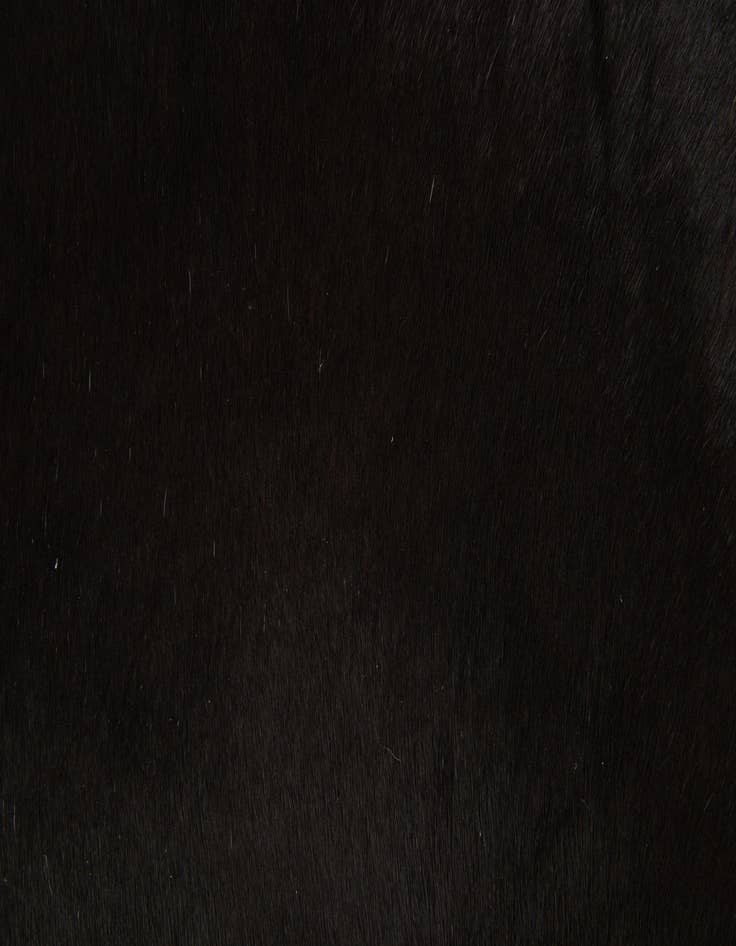 Detail image of 1' 8 x 2' 6 Cowhide Leather Rug